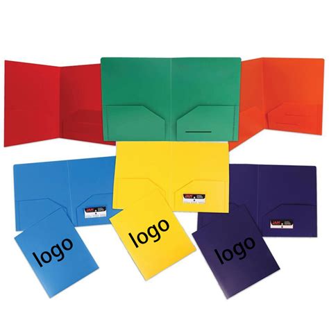 plastic presentation folder|plastic promotional folders.